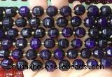 CCBS160 15 inches 10mm faceted prism agate beads wholesale