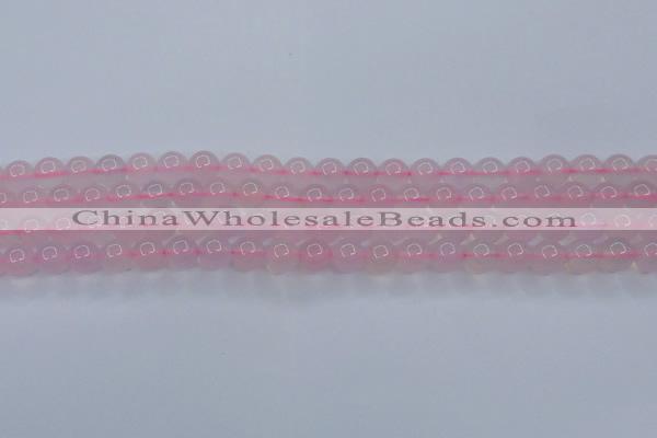 CBC302 15.5 inches 8mm round pink chalcedony beads wholesale