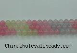 CBC423 15.5 inches 10mm round mixed chalcedony beads wholesale