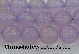 CBC432 15.5 inches 10mm round purple chalcedony beads wholesale