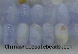 CBC472 15.5 inches 6*10mm rondelle blue chalcedony beads