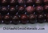 CBD302 15.5 inches 8mm round brecciated jasper beads wholesale