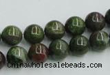 CBG02 15.5 inches 10mm round bronze green gemstone beads wholesale