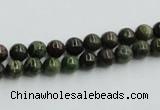 CBG22 15.5 inches 4mm round bronze green gemstone beads wholesale