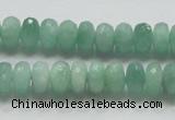 CBJ02 15.5 inches 6*10mm faceted rondelle jade beads wholesale