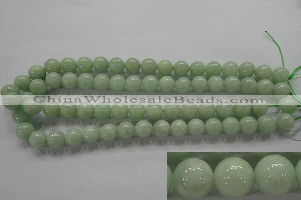 CBJ311 15.5 inches 12mm round A grade natural jade beads