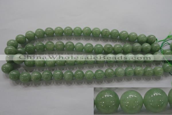 CBJ329 15.5 inches 12mm round AA grade natural jade beads