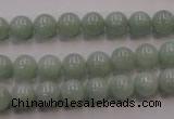 CBJ402 15.5 inches 8mm round natural jade beads wholesale