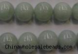 CBJ405 15.5 inches 14mm round natural jade beads wholesale