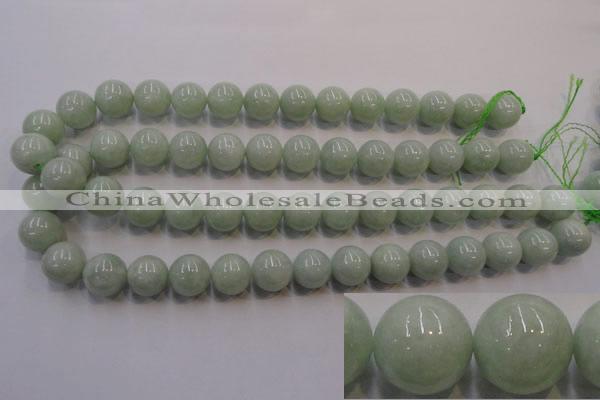 CBJ405 15.5 inches 14mm round natural jade beads wholesale