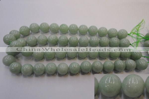 CBJ406 15.5 inches 16mm round natural jade beads wholesale