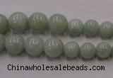 CBJ409 15.5 inches 6mm - 12mm round natural jade beads wholesale