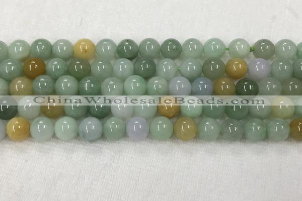 CBJ627 15.5 inches 8mm round jade beads wholesale