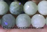 CBJ667 15.5 inches 8mm faceted round jade beads wholesale