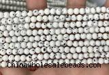 CBJ745 15.5 inches 4mm round dalmatian jade gemstone beads wholesale
