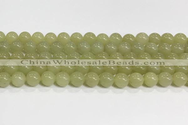 CBJ750 15 inches 12mm round hetian jade gemstone beads