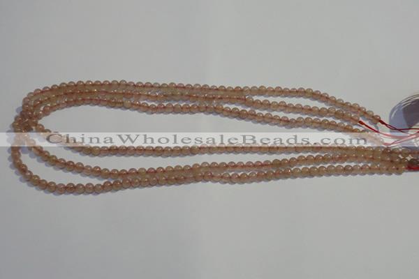 CBQ01 15.5 inches 4mm round strawberry quartz beads wholesale