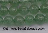 CBQ492 15.5 inches 8mm round green strawberry quartz beads