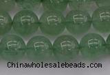 CBQ493 15.5 inches 10mm round green strawberry quartz beads