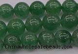 CBQ497 15.5 inches 8mm round green strawberry quartz beads