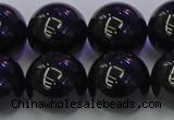 CBQ506 15.5 inches 16mm round natural black quartz beads