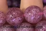 CBQ554 15.5 inches 12mm round strawberry quartz beads wholesale