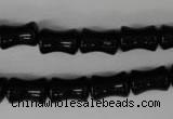 CBS210 15.5 inches 8*12mm bone blackstone beads wholesale