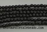 CBS538 15.5 inches 2mm round black spinel beads wholesale