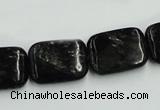 CBT07 16 inches 15*20mm rectangle natural biotite beads wholesale