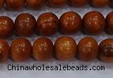 CBW502 15.5 inches 8mm round bayong wood beads wholesale