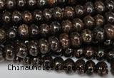 CBZ201 15.5 inches 3*6mm rondelle bronzite gemstone beads