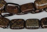 CBZ237 15.5 inches 13*18mm rectangle bronzite gemstone beads