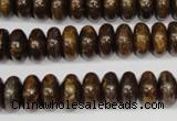CBZ401 15.5 inches 6*10mm rondelle bronzite gemstone beads
