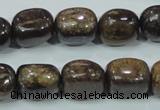 CBZ61 15.5 inches 12*15mm nugget bronzite gemstone beads