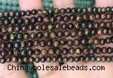 CBZ618 15.5 inches 4mm round bronzite beads wholesale