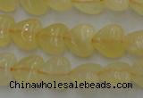 CCA22 15.5 inches 8*8mm heart calcite gemstone beads wholesale