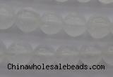 CCA353 15.5 inches 8mm round white calcite beads wholesale