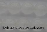 CCA355 15.5 inches 12mm round white calcite beads wholesale