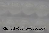 CCA355 15.5 inches 12mm round white calcite beads wholesale