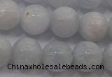 CCA403 15.5 inches 10mm round blue calcite beads wholesale