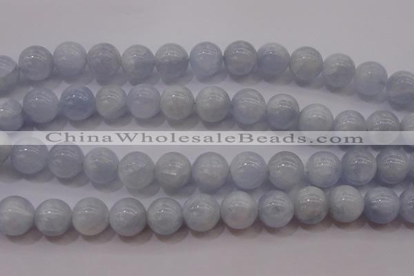 CCA404 15.5 inches 12mm round blue calcite beads wholesale