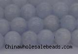 CCA406 15.5 inches 8mm round blue calcite gemstone beads