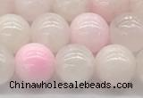 CCA521 15.5 inches 8mm round pink calcite gemstone beads