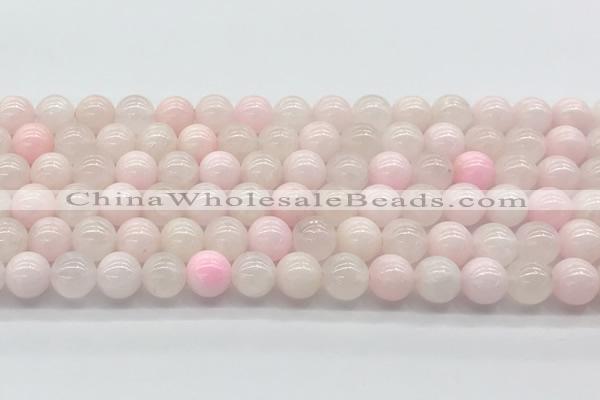 CCA521 15.5 inches 8mm round pink calcite gemstone beads