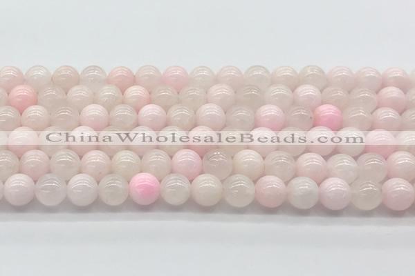 CCA521 15.5 inches 8mm round pink calcite gemstone beads