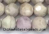 CCB1270 15 inches 10mm faceted kunzite gemstone beads