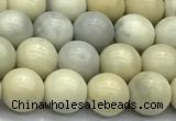 CCB1296 15 inches 8mm round ivory jasper beads