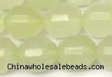 CCB1420 15 inches 9mm - 10mm faceted New jade beads