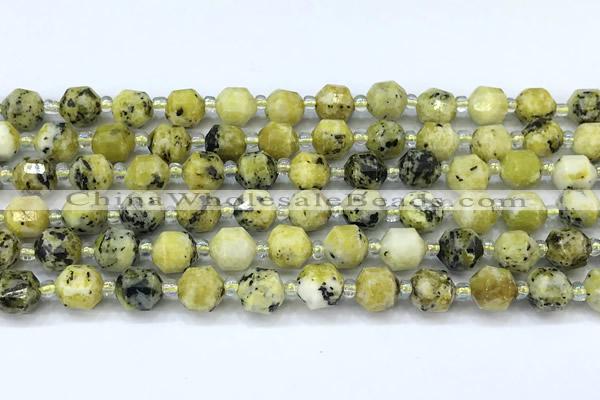 CCB1435 15 inches 7mm - 8mm faceted gemstone beads