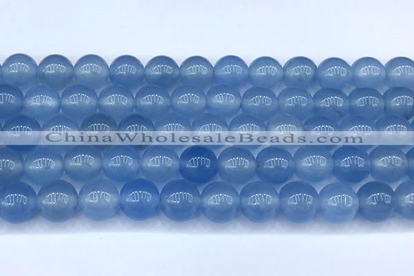 CCB1491 15 inches 8mm round jade beads, 2mm hole